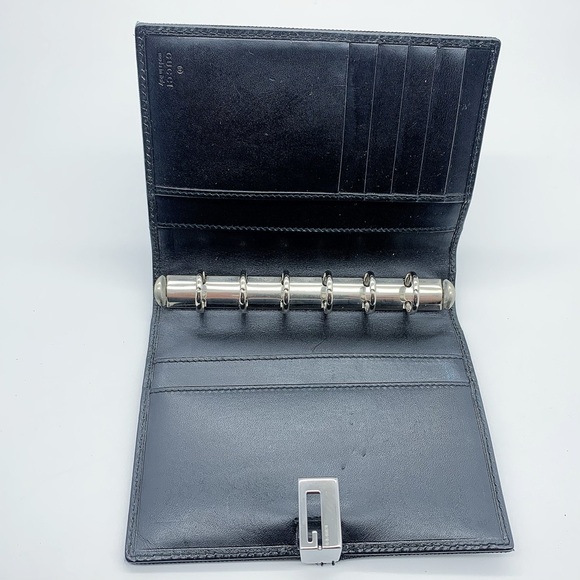 Gucci Mini Agenda Notebook Compact Case in Black - Picture 6 of 14
